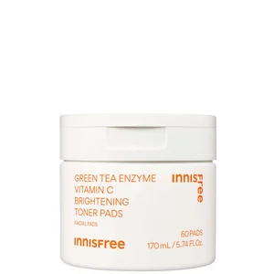 INNISFREE Green Tea Enzyme Vitamin C Brightening Toner Pads - 60 pads - undefined undefined