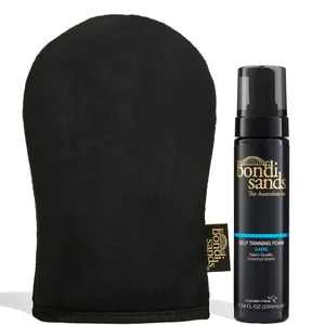 Bondi Sands Self Tanning Foam 200ml - Dark + Mitt - undefined undefined