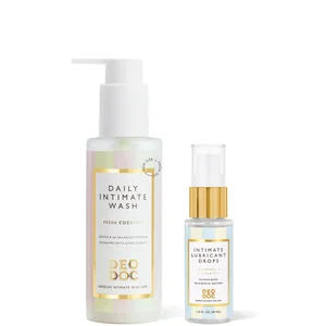 DeoDoc Lubricant drops + DeoDoc Daily intimate wash - Fresh Coconut - undefined undefined