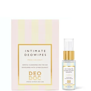 DeoDoc Lubricant drops + DeoDoc intimate wipes - Fresh Coconut - undefined undefined