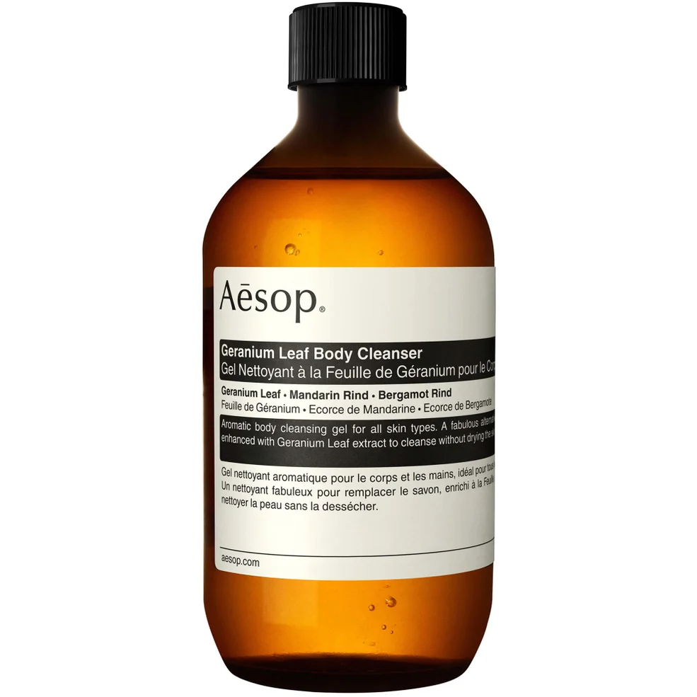 Aesop Geranium Leaf Body Cleanser 500ml with Screw Cap Image 1