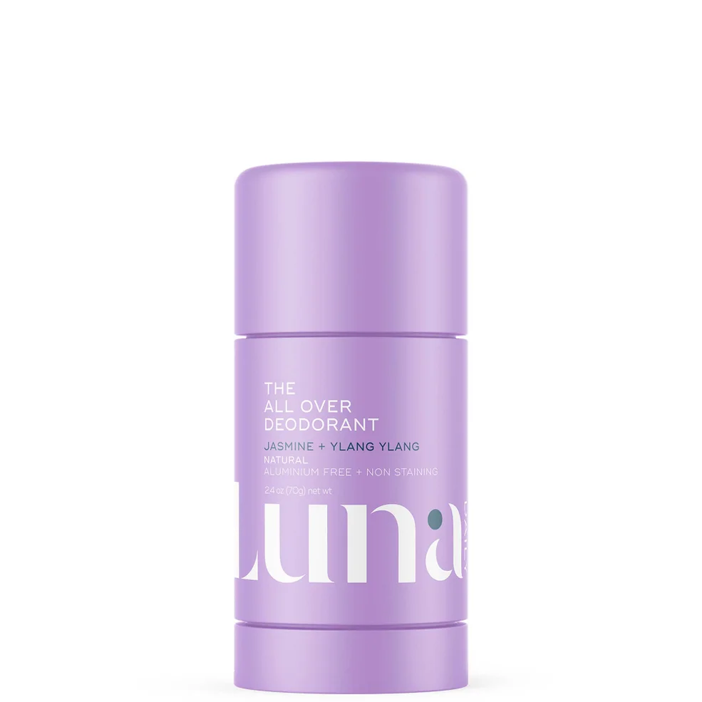 Luna Daily The All Over Deodorant Stick- Extra-Strength, Natural, Non-Staining, Jasmine & Ylang Ylang 70ml Image 1