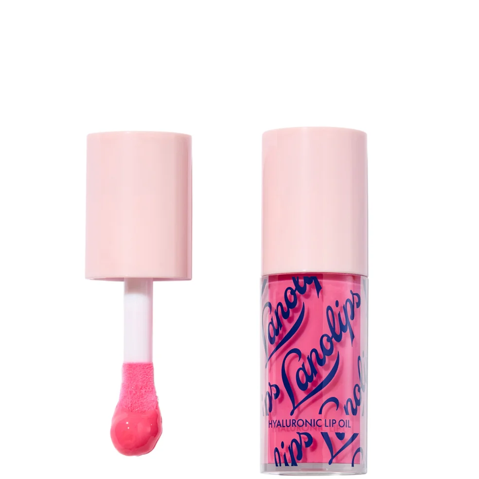 Lanolips Hyaluronic Lip Oil Raspberry 6ml Image 1