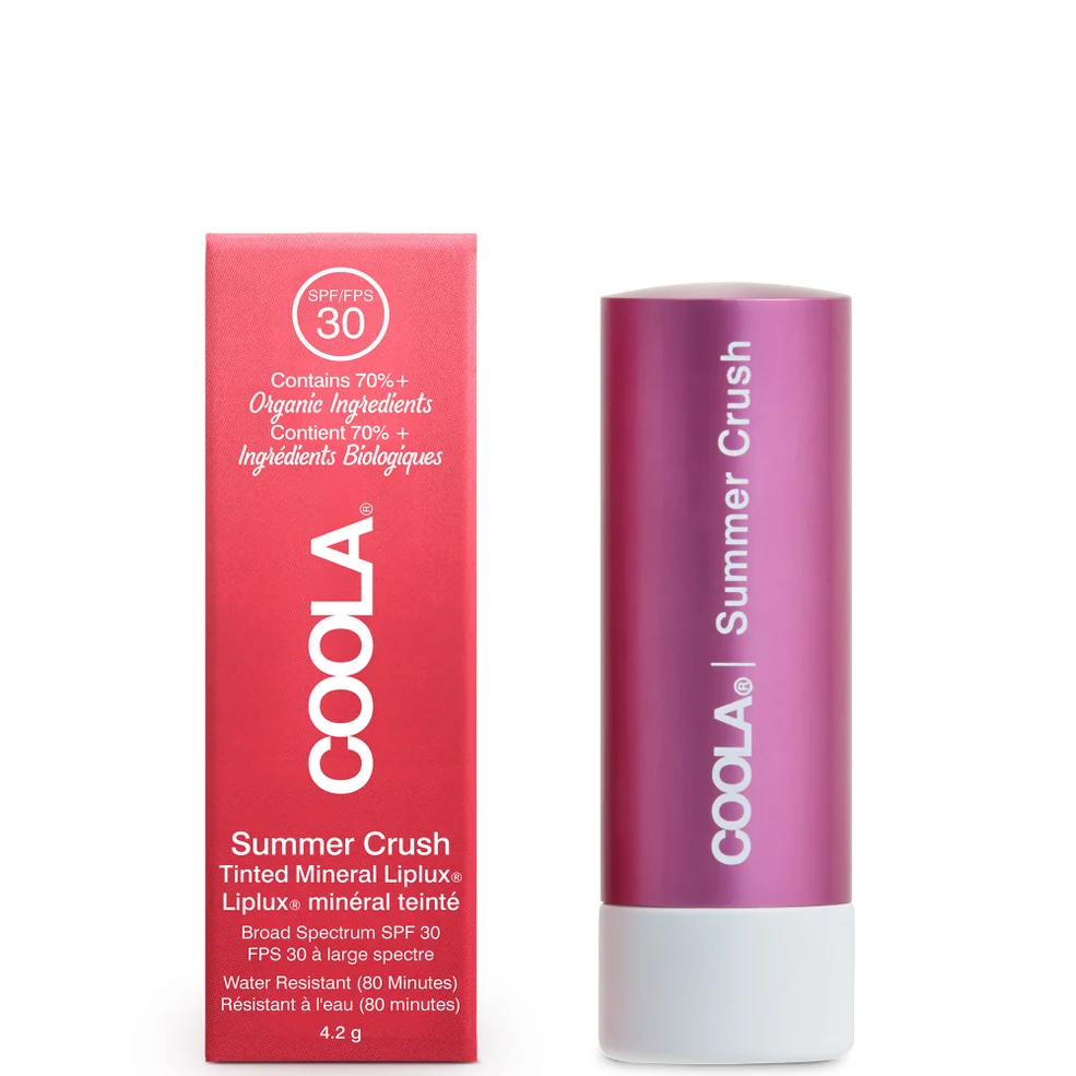 Coola Mineral Liplux SPF 30 Summer Crush Image 1