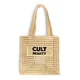 Cult Beauty Large Raffia-Style Tote Bag