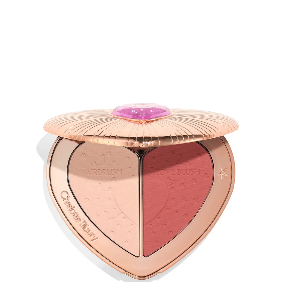 Charlotte Tilbury Charlotte's Beauty Soulmates Face Palette - Pillow Talk Flawless Peach Image 1