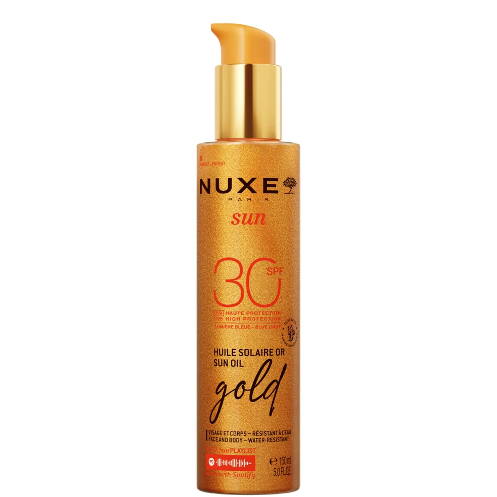 Nuxe Sun Oil Shimmering Gold SPF 30 150ml Image 1