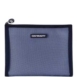 Cult Beauty Small Mesh Pouch (Navy) - undefined undefined