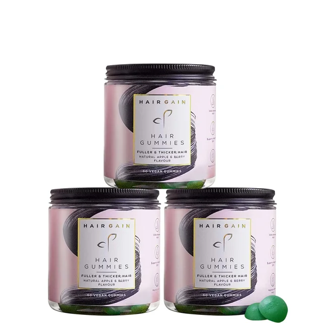 Hair Gain Hair Gummies - Trio