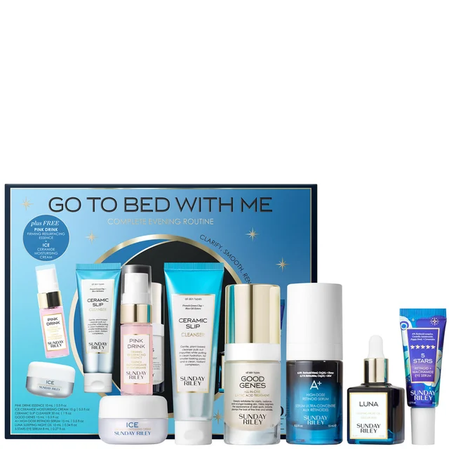 Sunday Riley Go To Bed With Me Complete Evening Routine Kit
