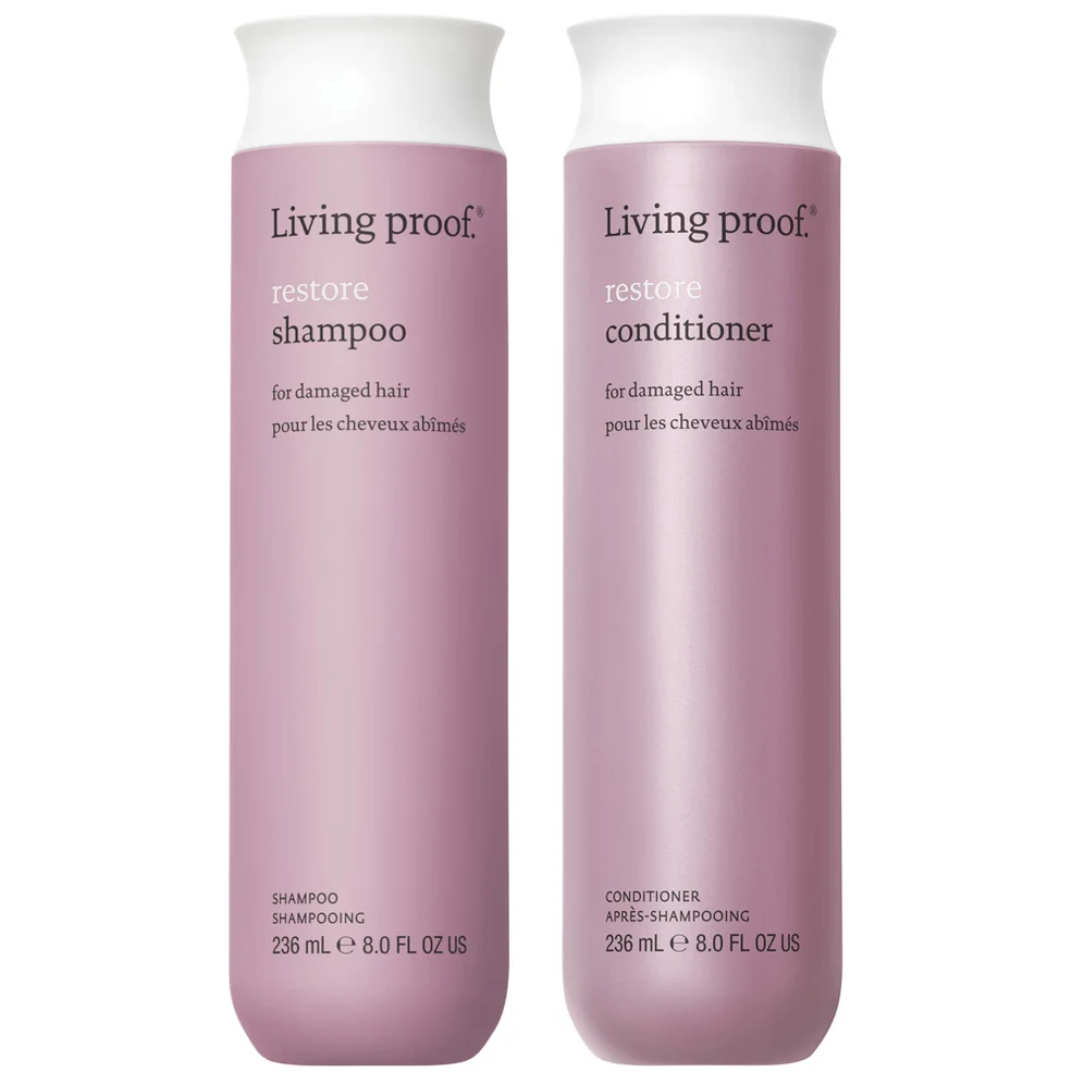 Living Proof Restore Shampoo and Condtioner Bundle for Damage Repair, Strengthening and Shine Image 1