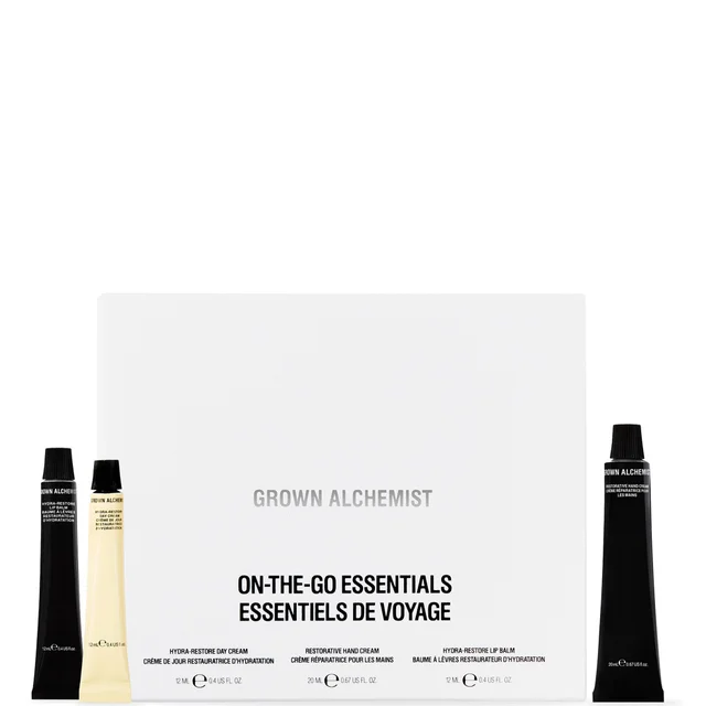 Grown Alchemist On-The-Go Essentials Kit Hero Hand, Lips + Face