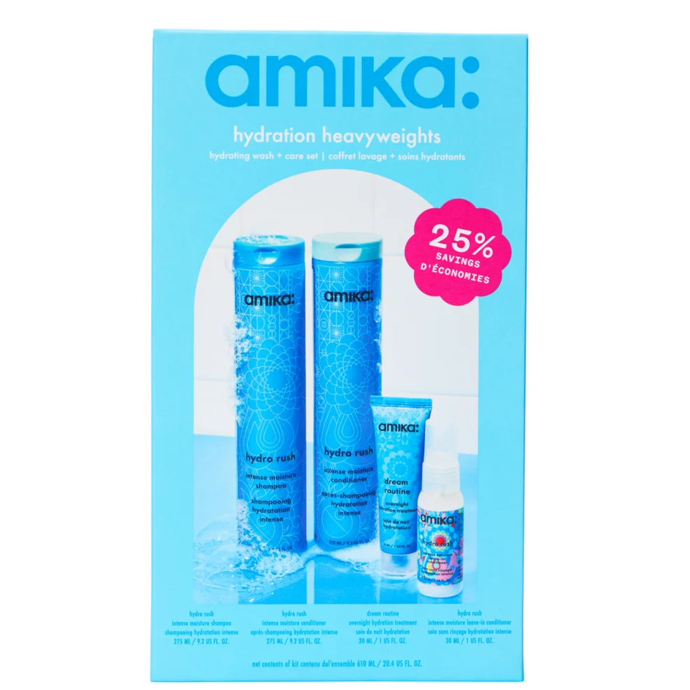 amika Hydration Heavyweights Hydrating Wash + Care Set Image 1