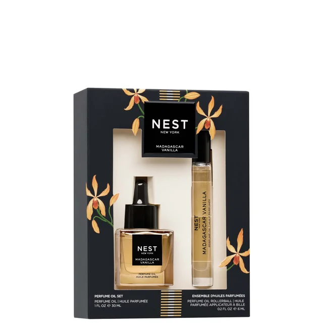 NEST New York 30ml + 6ml Madagascar Vanilla Perfume Oil IntlSet
