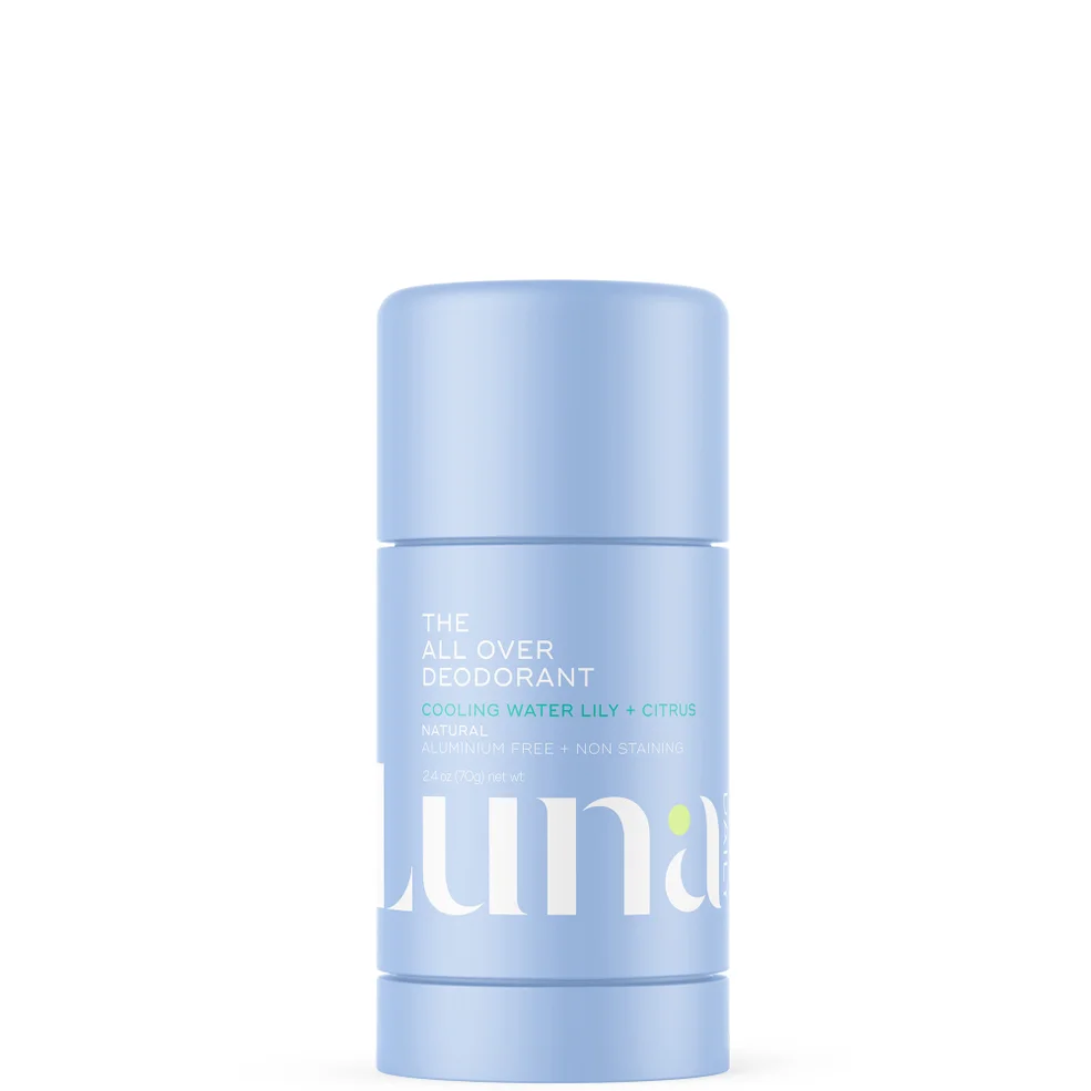 Luna Daily The All Over Deodorant™- Extra-strength, Natural, Non-Staining Body Deodorant Stick- Cooling Image 1
