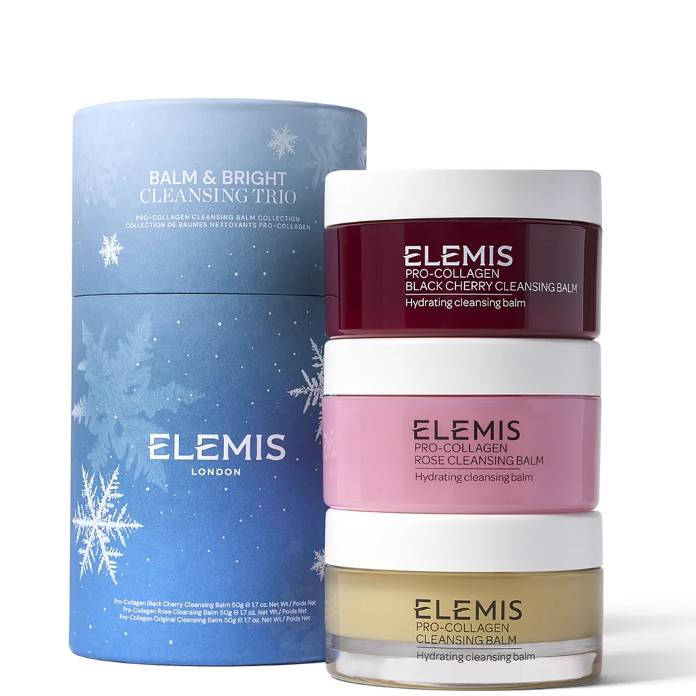 Elemis Balm & Bright Cleansing Trio (Worth £93) Image 1