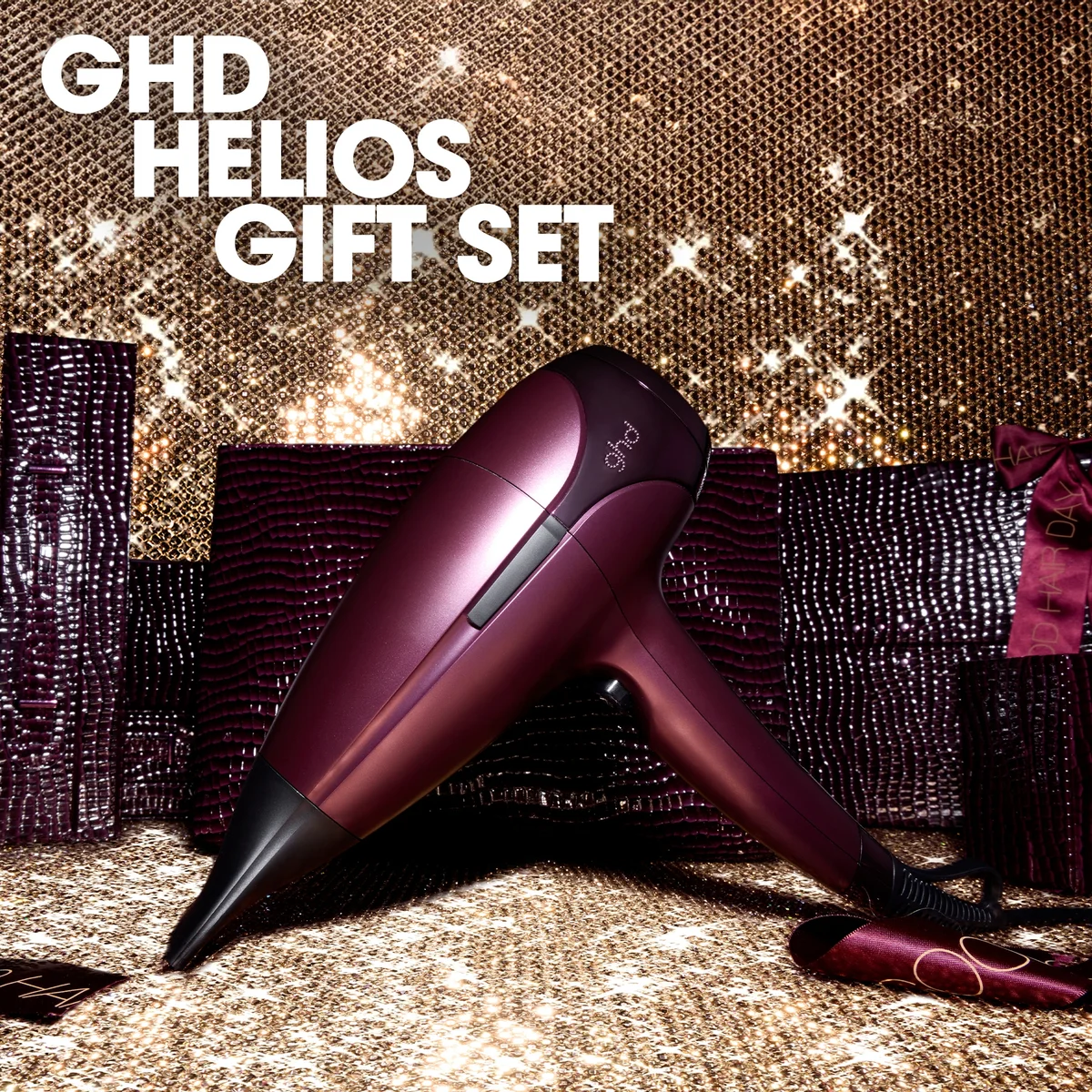 ghd Helios Hairdryer in Cherry - Main Image