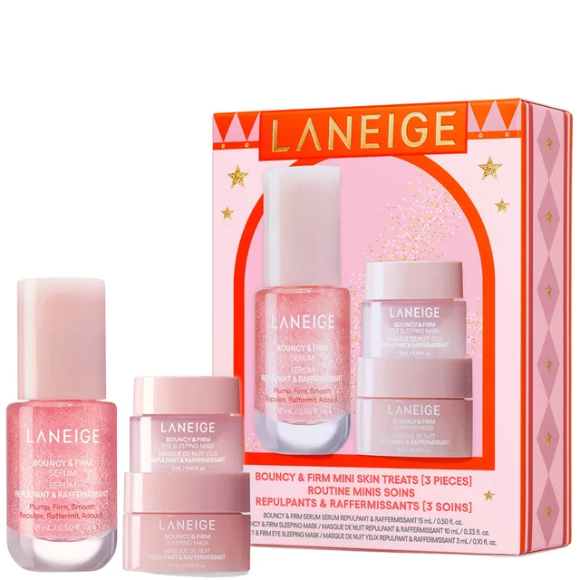 LANEIGE Bouncy & Firm Mini Skin Treats (Worth £29)