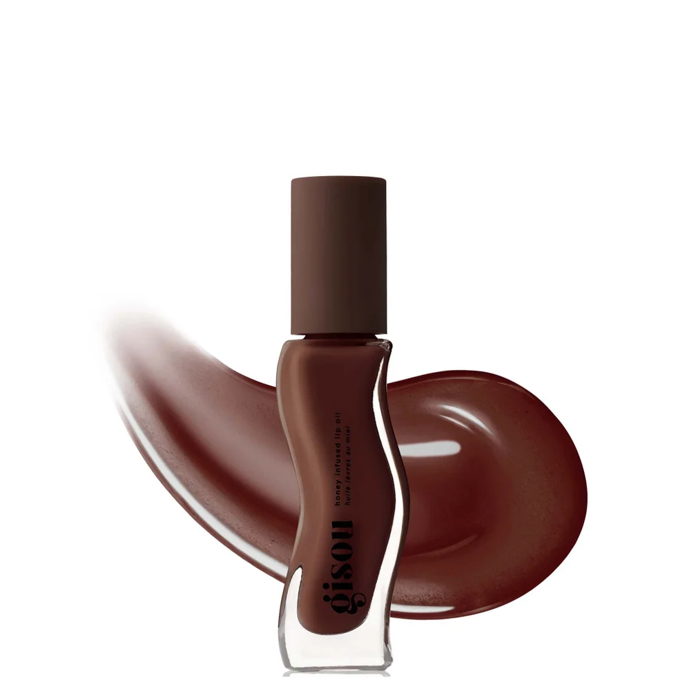 Gisou Honey Infused Lip Oil - Milky Mocha Image 1