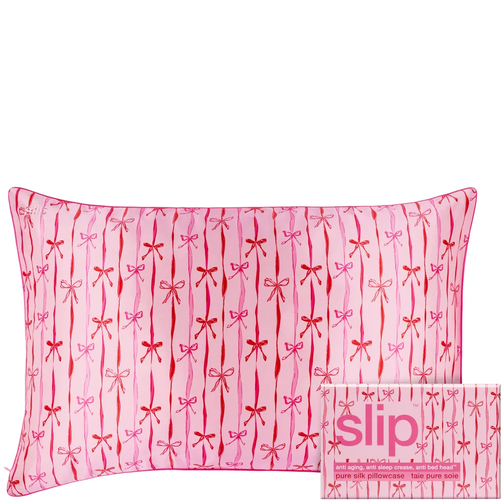 slip pure silk queen pillowcase - strawberry cupcake Image 1