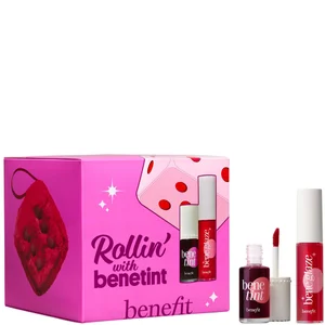 benefit Rollin with Benetint Cheek & Lip Tint and Limited Edition Lip Oil Duo with Beauty Bag - undefined undefined