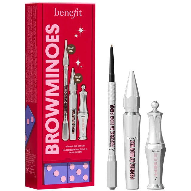 benefit BROWminoes 3.5 Eyebrow Makeup 3-piece Gift Set