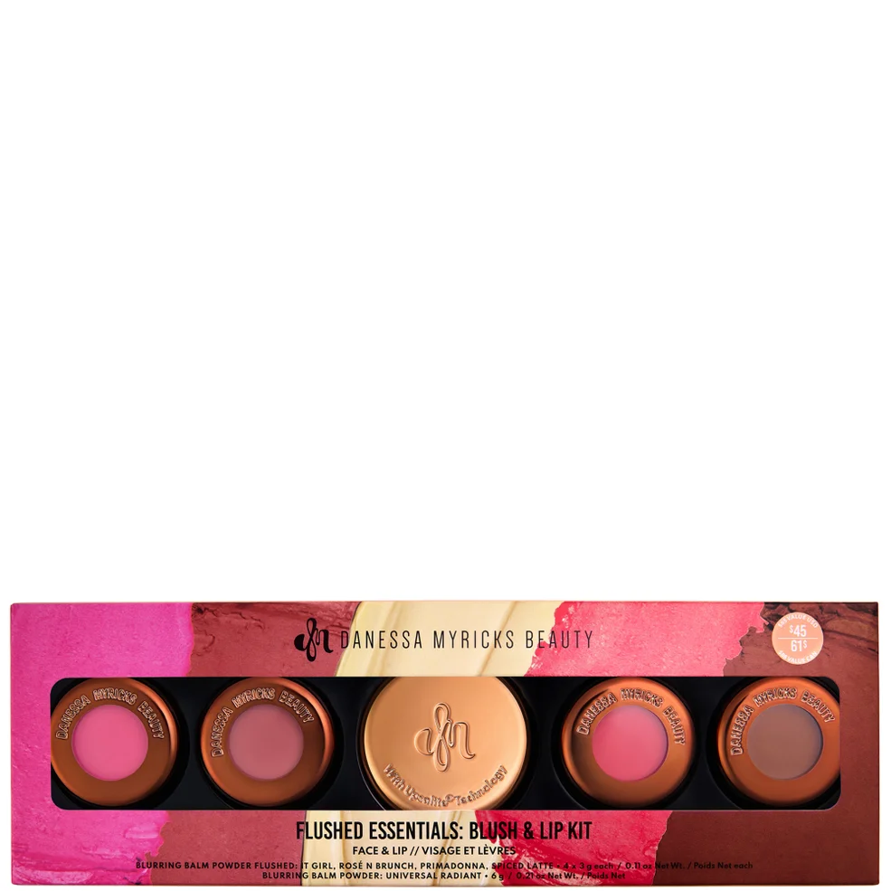 Danessa Myricks Flushed Essentials: Blush & Lip Kit Image 1