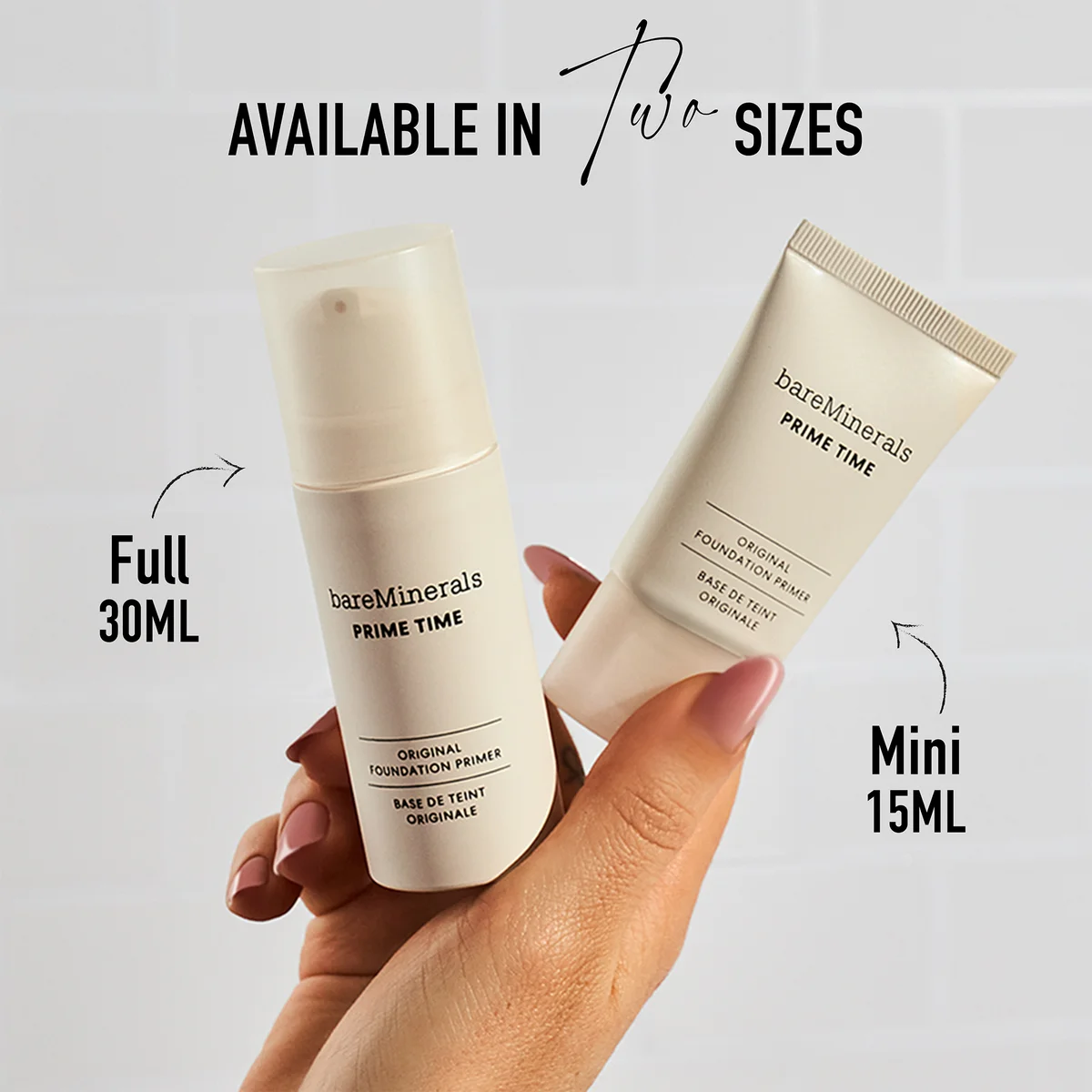 bareMinerals Mini PRIME TIME® Original Pore Minimising Primer 15ml