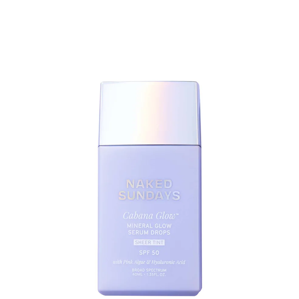 Naked Sundays 'Cabana Glow' Mineral Glow Serum Drops SPF50 Sheer 40ml Image 1