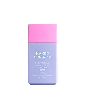 Naked Sundays ‘Cabana Glow’ Mineral Glow Serum SPF50 Blush Drops - undefined undefined