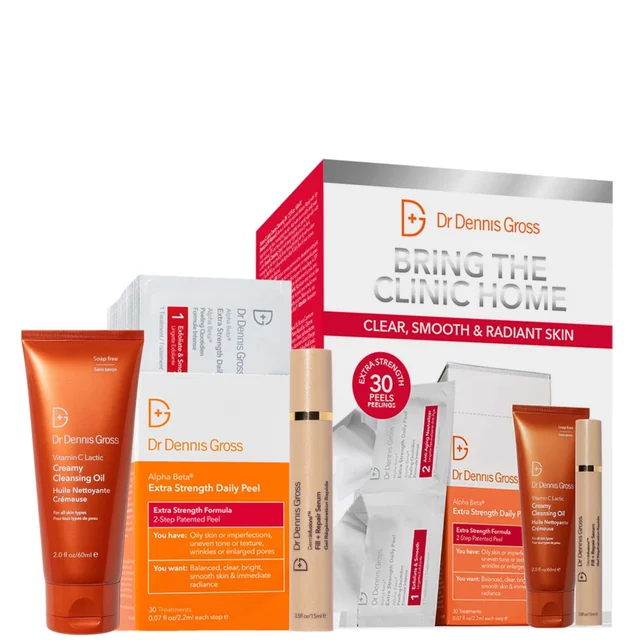 Dr Dennis Gross Skincare Bring The Clinic Home Alpha Beta Peel Kit - Extra Strength