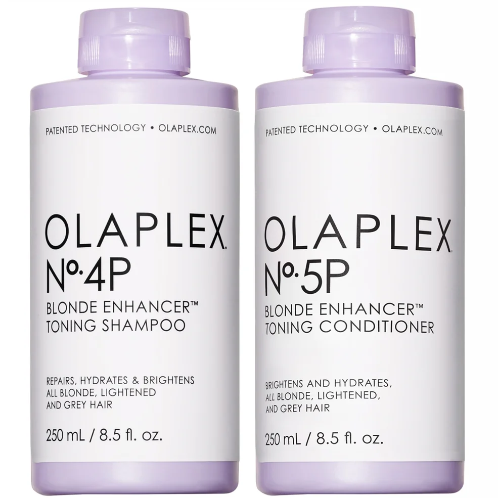 Olaplex No. 4P Shampoo & 5P Conditioner Blonde Bundle 250ml Image 1