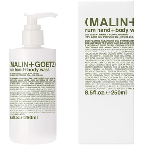 Malin & Goetz Rum Hand + Body Wash 250ml - undefined undefined
