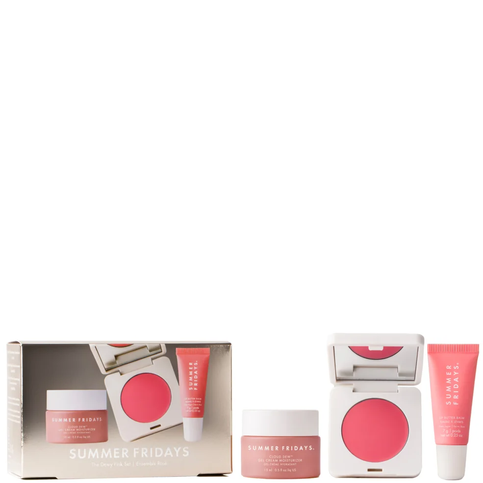 Summer Fridays The Dewy Pink Set (Worth £52) Image 1
