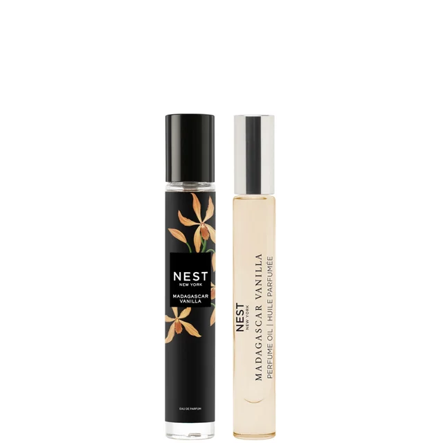 NEST New York Madagascar Vanilla Perfume Oil 6ml and Travel Spray 8ml