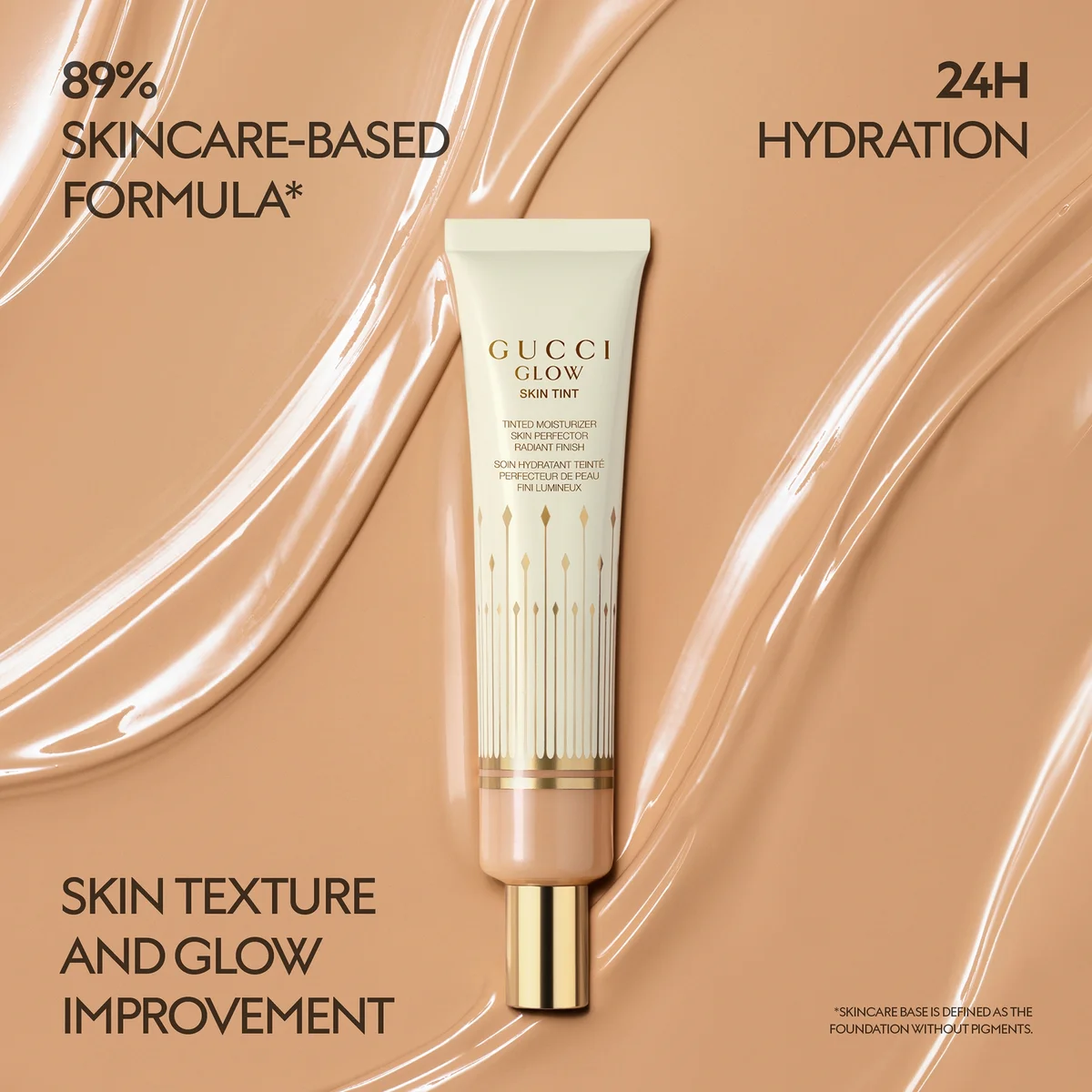 Gucci Beauty Glow Skin Tint Moisturiser 40ml (Various Shades) Image 5