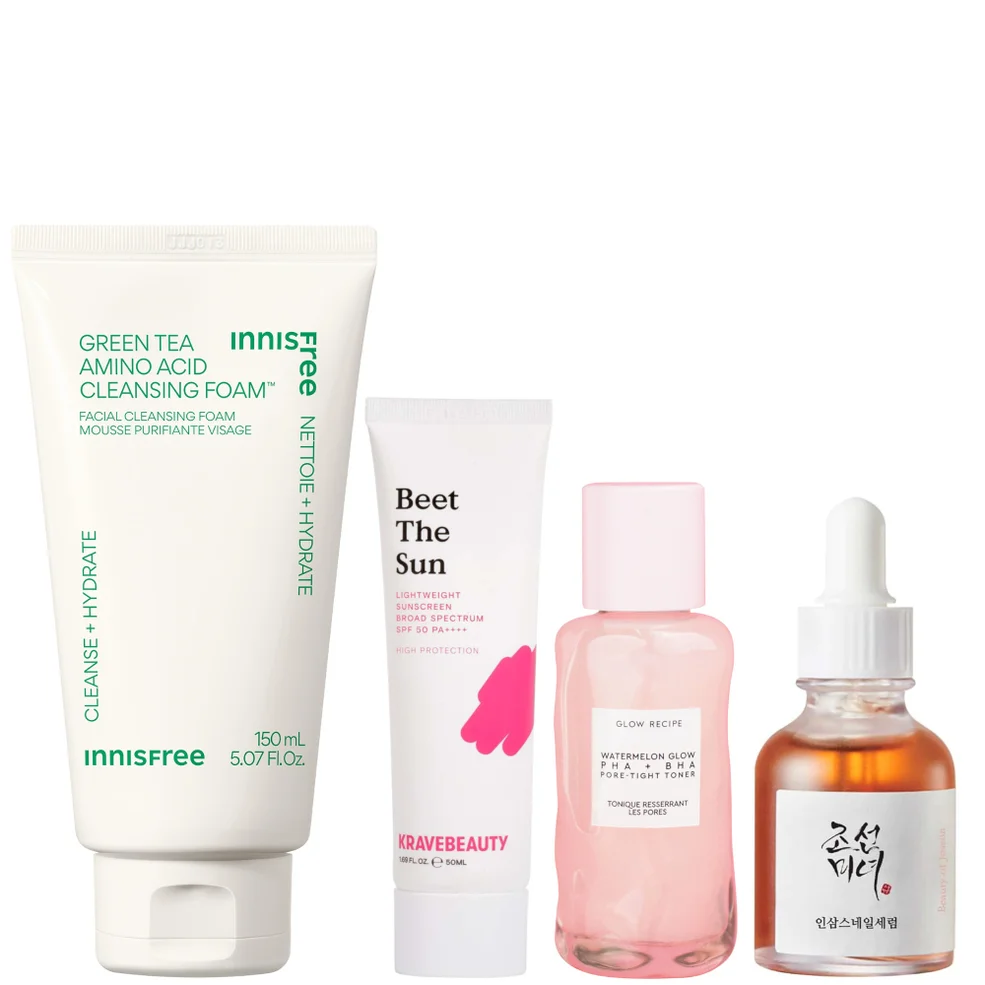 Glass Skin Korean Skincare Bundle Image 1