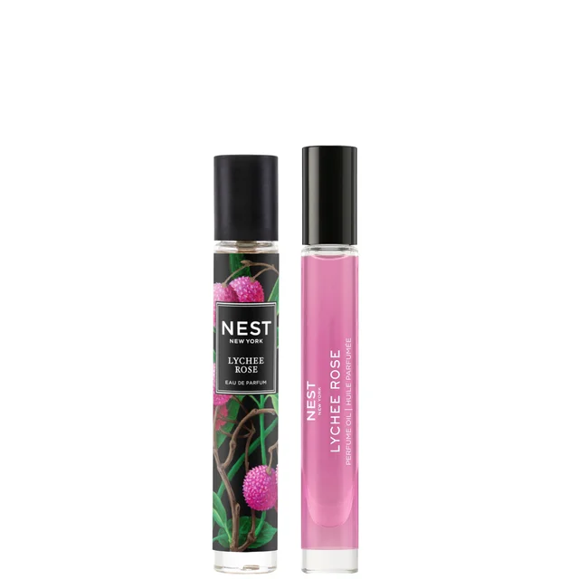 NEST New York Lychee Rose Perfume Oil and EDP Bundle