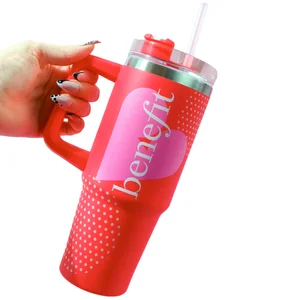 benefit Tumbler and Straw GWP - undefined undefined