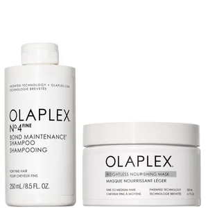 Olaplex No.4 Fine Shampoo & Weightless Nourishing Mask - undefined undefined