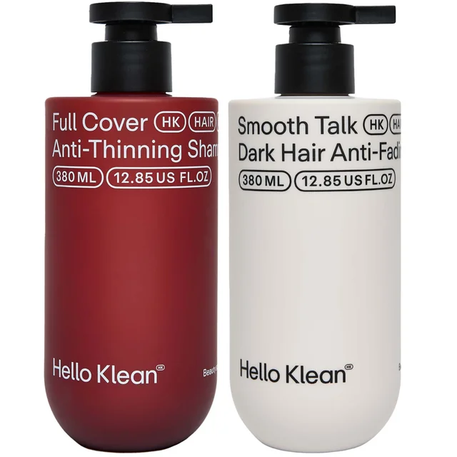 HELLO KLEAN Dark Hair Anti-Thinning Duo