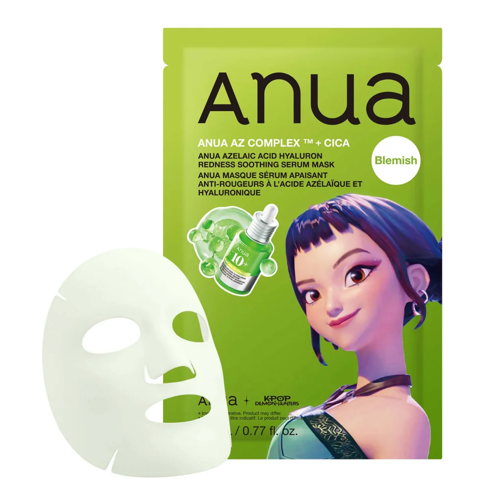 AZELAIC ACID HYALURON REDNESS SOOTHING SERUM MASK