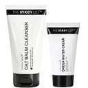 The INKEY List Oat Balm Cleanser 150ml & Omega Water Cream 50ml Duo