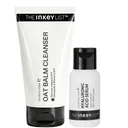 The INKEY List Oat Balm Cleanser 150ml and Hyaluronic Acid Serum 30ml Duo