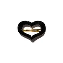 Jickie The Heart Clip - Black